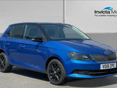 Used Skoda Fabia Colour Edition 95 HP (69 kW) 2018 Blue Hatchback
