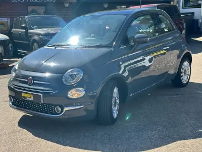 Used Fiat 500 Lounge 69 HP (50 kW) 2018 Grey Hatchback