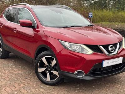 Used Nissan Qashqai N-TEC 2014 Red SUV