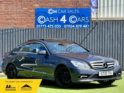 Used Mercedes E350 2010 Grey Coupe