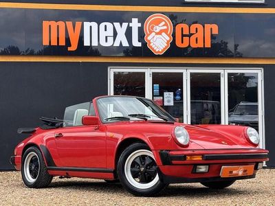 Red Used 1989 Porsche 911 Carrera Cabriolet Sport Cabriolet | £65,000