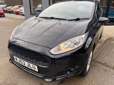 Used Ford Fiesta Zetec 2013 Black Hatchback
