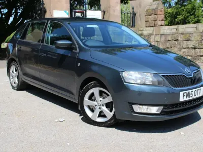 Used Skoda Rapid SE 88 HP (64 kW) 2015 Grey Hatchback