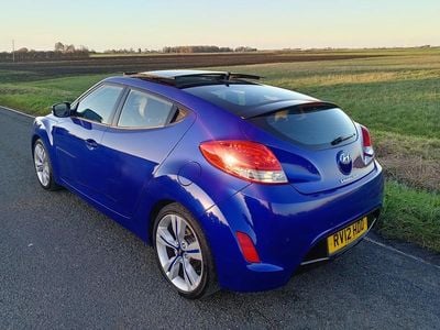 Blue Used 2012 Hyundai Veloster Sport Coupe | £2,495 (Fair price)