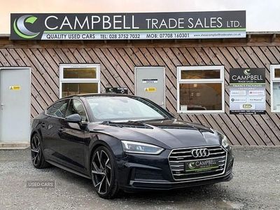 Used Audi A5 S-Line 2017 Blue Coupe