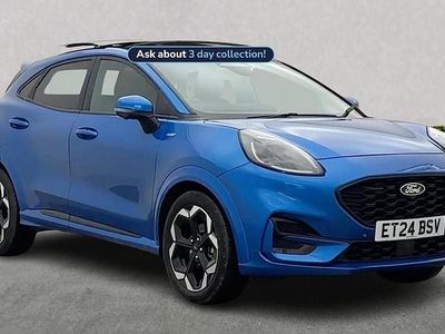 Begagnad Ford Puma ST-Line X 155 HK (114 kW) 2024 Blå SUV