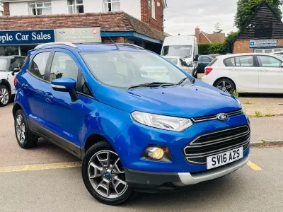 Used Ford Ecosport Titanium 2016 Blue SUV
