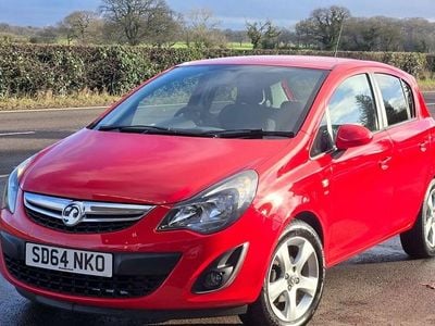 Red Used 2014 Vauxhall Corsa Hatchback | £3,295 (Fair price)