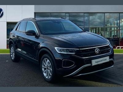 Black New 2025 VW T-Roc Match SUV | £26,999 (Super price)