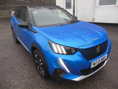 Used Peugeot 2008 GTi 100 kW (136 HP) 2021 Blue SUV