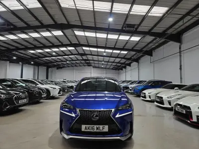 Usado Lexus NX300h Sport Line 2016 Azul SUV