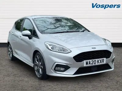 Begagnad Ford Fiesta ST-Line 94 HK (69 kW) 2020 Silver Halvkombi