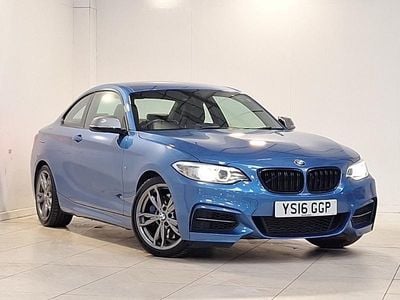 Used BMW M235 Comfort Edition 326 HP (239 kW) 2016 Blue Coupe