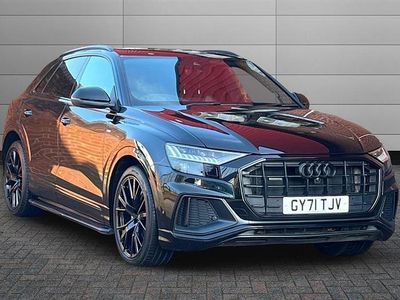 Used Audi Q8 Black Edition 286 HP (210 kW) 2021 Black SUV