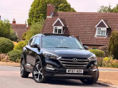 Used Hyundai Tucson Premium SE 141 HP (103 kW) 2017 Black SUV