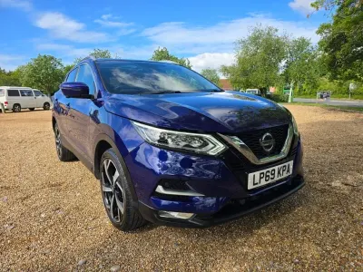 Used Nissan Qashqai Tekna 160 HP (117 kW) 2019 Blue SUV