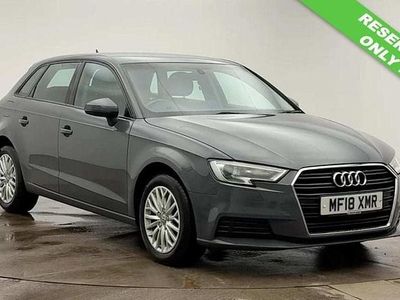 Used Audi A3 Design 116 HP (85 kW) 2018 Grey Sedan