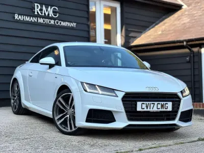 Used Audi TT S-Line 184 HP (135 kW) 2017 White Coupe