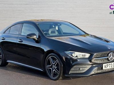 Black Used 2023 Mercedes CLA220 AMG Line Premium Sedan | £26,772 (Fair price)