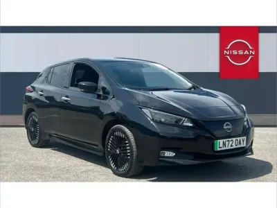 Used Nissan Leaf Tekna 108 kW (147 HP) 2022 Black Hatchback