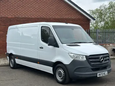 Used Mercedes Sprinter 2021 White Van