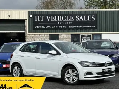 Usado VW Polo SE 65 CV (47 kW) 2019 Blanco Utilitario