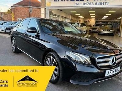 Used Mercedes E350 SE 2018 Obsidian black metallic Sedan
