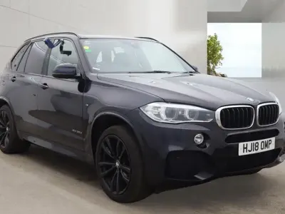 Used BMW X5 M Sport 258 HP (189 kW) 2018 Black SUV