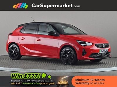Used Vauxhall Corsa-e Edition 100 kW (136 HP) 2022 Red Hatchback