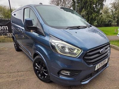 Used Ford Transit Custom Sport 185 HP (136 kW) 2021 Blue Van