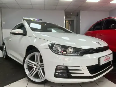 Used VW Scirocco R-line 150 HP (110 kW) 2014 White Coupe