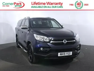Used SsangYong Musso 181 HP (133 kW) 2019 Blue Pickup