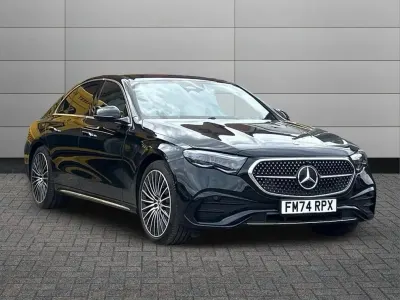 Used Mercedes E300 AMG Line Premium Plus 313 HP (230 kW) 2025 Black Sedan