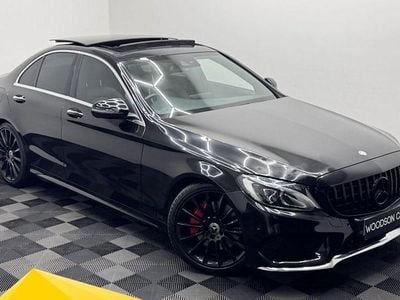 Black Used 2015 Mercedes C250 AMG Line Premium Plus Sedan | £15,000 (A bit pricey)