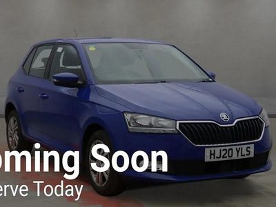 Blue Used 2020 Skoda Fabia SE Hatchback | £8,999 (Fair price)