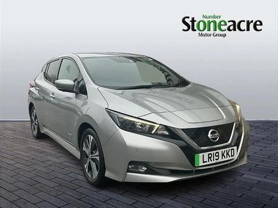 Used Nissan Leaf N-Connecta 110 kW (150 HP) 2019 Silver Hatchback