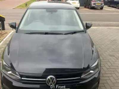 Used VW Polo SE 65 HP (47 kW) 2019 Black Hatchback