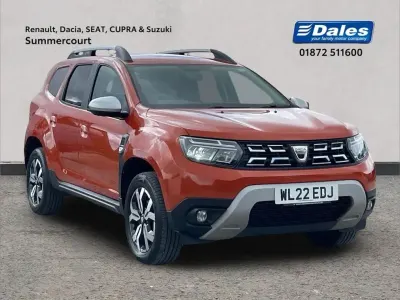 Used Dacia Duster Prestige 128 HP (94 kW) 2022 Orange SUV