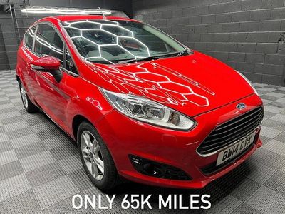 Used Ford Fiesta Zetec 2014 Red Hatchback