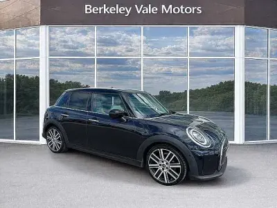Used Mini Cooper Exclusive 2021 Blue/black Hatchback