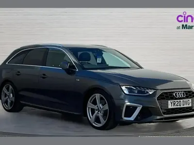 Used Audi A4 S-Line 150 HP (110 kW) 2020 Grey Estate