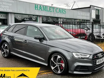 Used Audi A3 Black Edition 295 HP (216 kW) 2019 Sedan