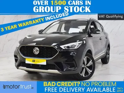 Used MG ZS Excite 106 HP (77 kW) 2022 Black SUV