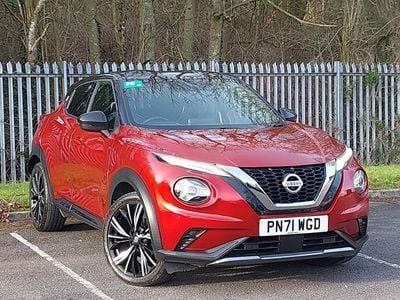 Used Nissan Juke Tekna+ 114 HP (83 kW) 2021 Red SUV