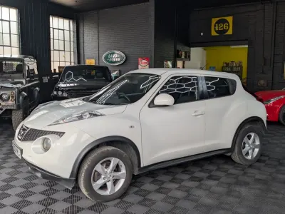 Used Nissan Juke Visia 94 HP (69 kW) 2013 White SUV