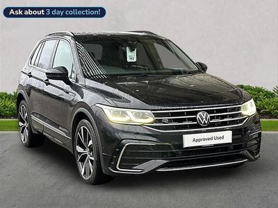 Black Used 2023 VW Tiguan R-line SUV | £25,675 (Fair price)
