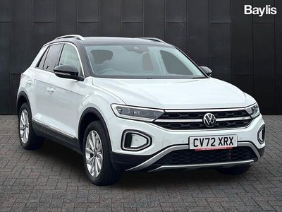 White Used 2023 VW T-Roc Style SUV | £19,995 (Fair price)