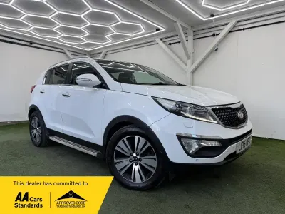 Used Kia Sportage 116 HP (85 kW) 2015 White SUV