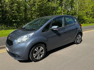 Used Kia Venga 2015 Blue Hatchback