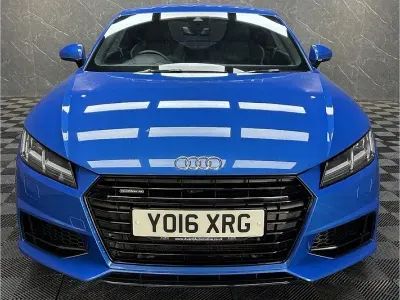 Used Audi TT S-Line 230 HP (169 kW) 2016 Blue Coupe